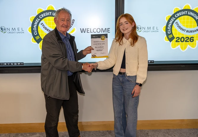 Clonmel Credit Union Announces Six Winners of €12,000 Student Bursary Awards